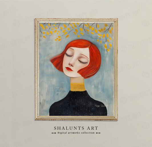 In the field of dreams No.3 - Digital download, Wall art printable download, Surreal, Abstract painting digital download, Large wall art