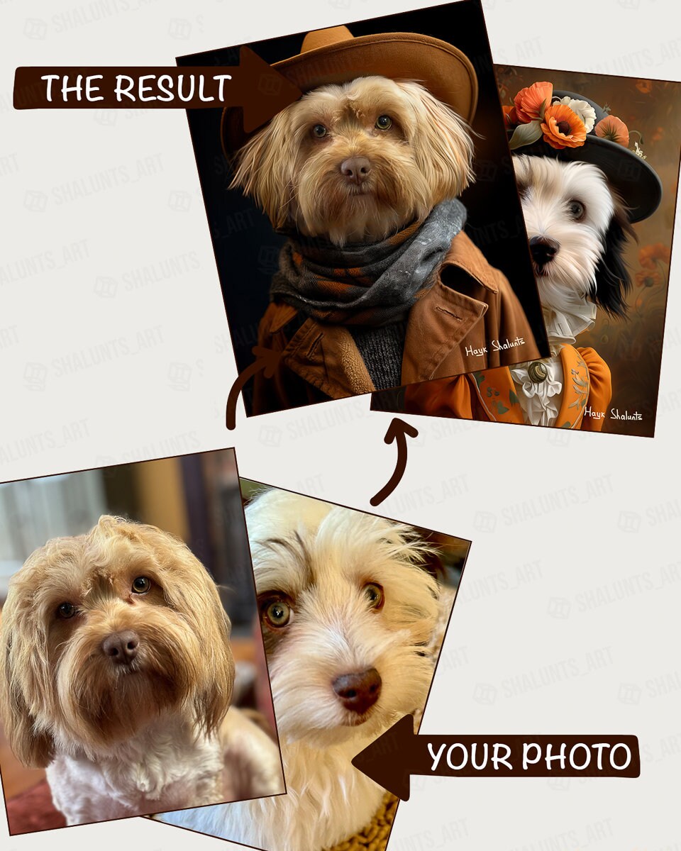 Custom Dog Portrait Commissions - Digital Download