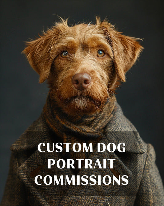 Custom Dog Portrait Commissions - Digital Download