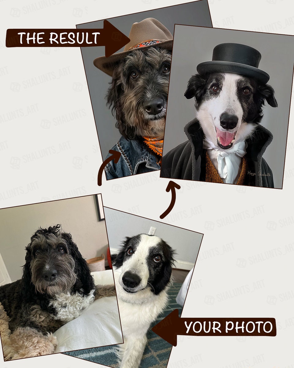 Custom Dog Portrait Commissions - Digital Download