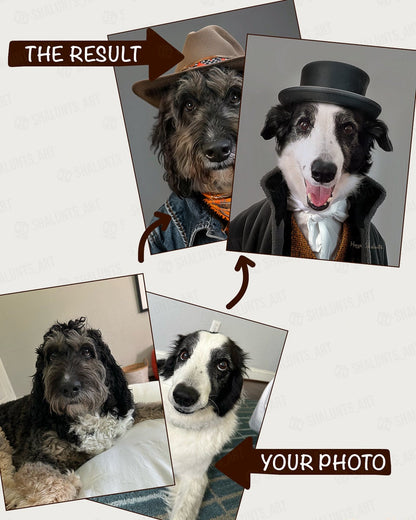 Custom Dog Portrait Commissions - Digital Download